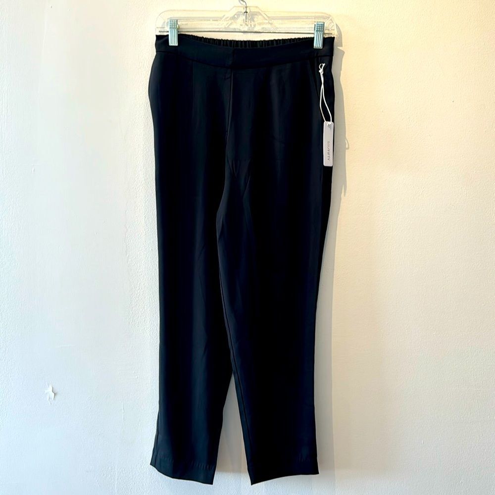 Six / Fifty. Medium M Black Trousers NWT